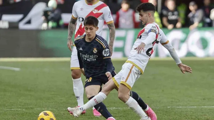 Real Madrid, deplasmanda Rayo Vallecano'ya takıldı