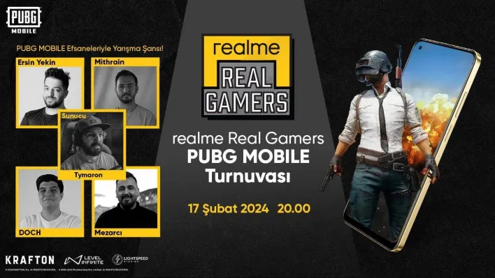 realme 'PUBG Mobile Turnuvası' başlıyor