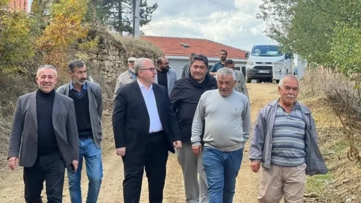 Rızapaşa köyünde vatandaşlarla gönül buluşması