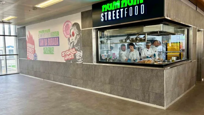 Sabiha Gökçen Havalimanı'nda yeni bir lezzet durağı: NumNum Street Food hizmete açıldı