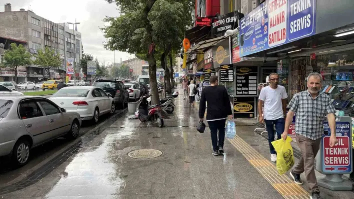 Sakarya'da kavurucu sıcaklar yerini yağışa bıraktı