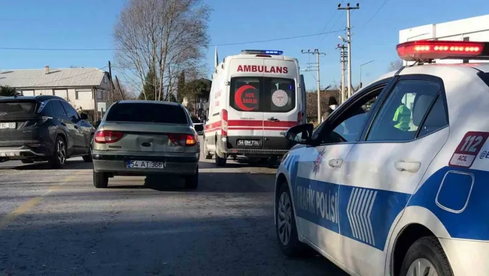 Sakarya'daki kazada babaanne ve 8 aylık torunu yaralandı