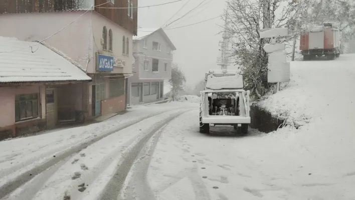 Sakarya'nın yüksek kesimleri beyaza büründü