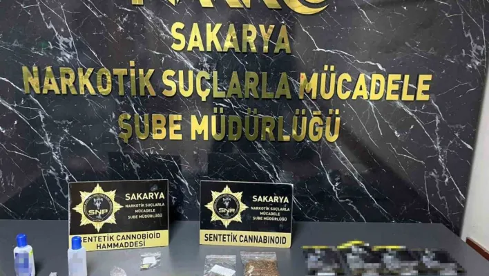 Sakarya polisinden 3 ilçede uyuşturucu operasyonu: 4 gözaltı