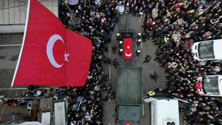 Sakaryalı şehit son yolculuğuna uğurlandı