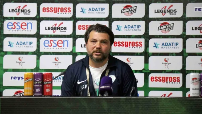 Sakaryaspor - Serikspor maçının ardından
