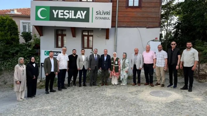 Sami Barlas'tan Yeşilay ve YEDAM'a Ziyaret