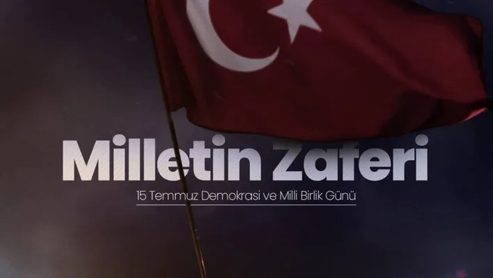 Sanayi ve Teknoloji Bakan Kacır: '15 Temmuz, Türk milletinin istiklaline ve istikbaline sahip çıkarak yazdığı destanın adıdır'