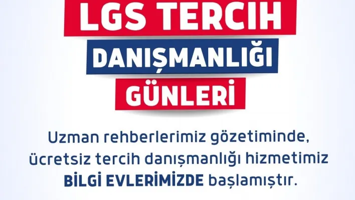 Sancaktepe Belediyesi'nden LGS tercih sürecine büyük destek