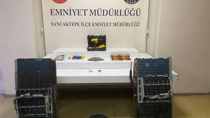 Sancaktepe'den 143 TL'lik bozuk para ile klima radyatörü çalan şüpheli yakalandı