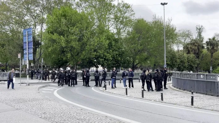 Saraçhane'de 1 Mayıs tedbirleri