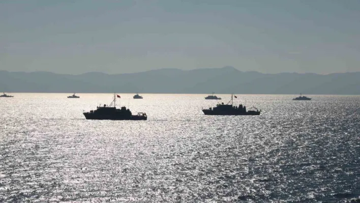 Saros'ta nefes kesen tatbikat