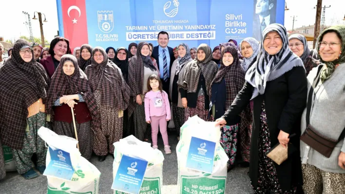 Sayalar Mahallesi'nde Gübre Dağıtım Töreni Gerçekleşti