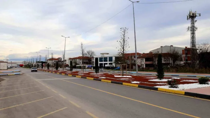 Şehit İlhan Aras Caddesi'nin çehresi yapılan dokunuşla değişti