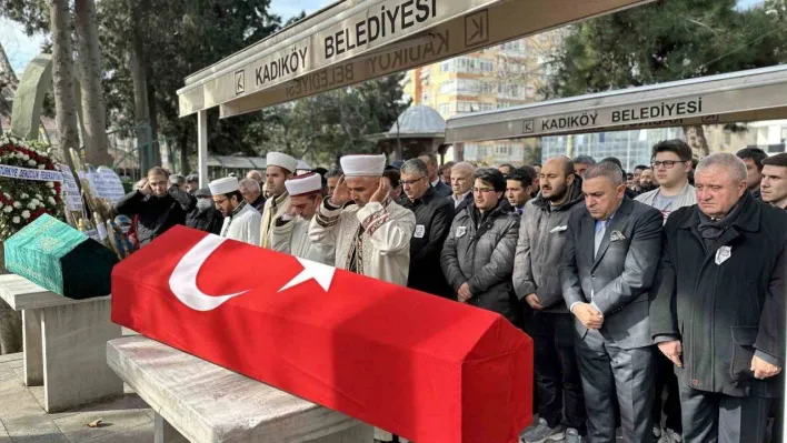 Şehit kılavuz kaptan Oğuz Kök, son yolculuğuna uğurlandı