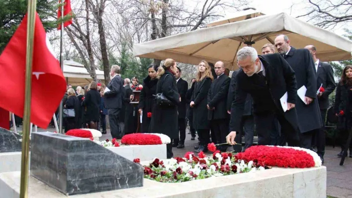 Şehitleri Anma Günü'nde şehit diplomatlar törenle anıldı