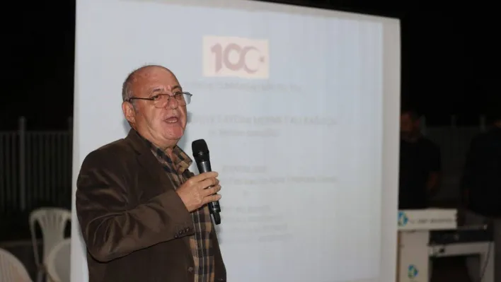 Sekalılar Lokalindeki ilk etkinlikte Mehmet Ali Kağıtçı anlatıldı