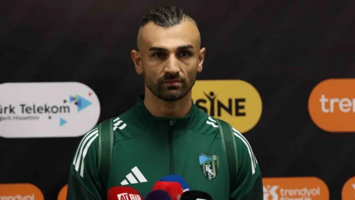 Serdar Dursun: 'Kocaelispor ve taraftarı karşısında oynamak kolay değil'