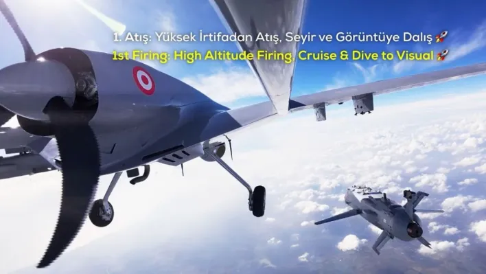 Seyir füzesi KEMANKEŞ-1 atış, seyir ve dalış testini başarıyla tamamladı