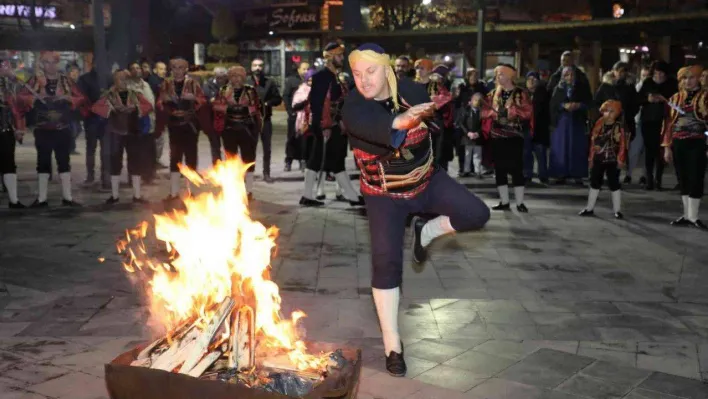 Seymenler Atatürk'ün Ankara'ya gelişinin 103. yıl dönümünü kutladı