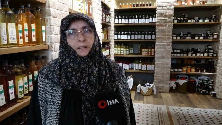 Şile'de 50 çeşit şifa: Dededen kalma tariflerle sirke yapıyor