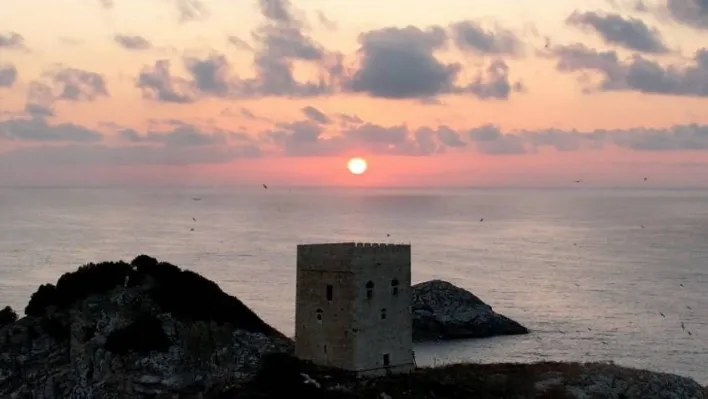 Şile'de günbatımı nefes kesti