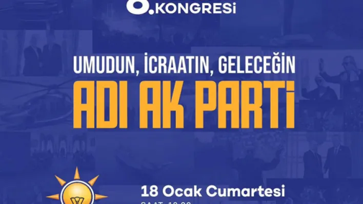 Silivri AK Parti İlçe Başkanlığı 8. Olağan Kongresi'ne hazırlanıyor