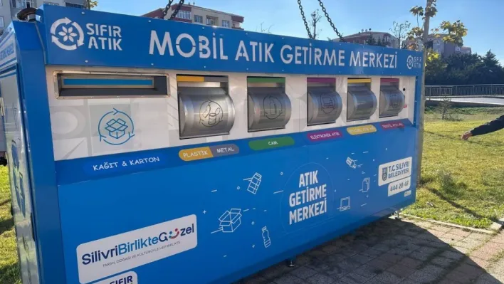 Silivri Belediyesi Mobil Atık Getirme Merkezlerinin sayısını artırıyor