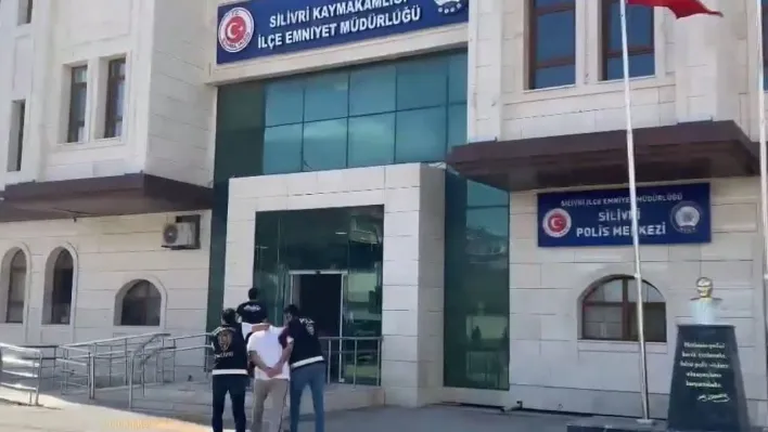 Silivri'de çocuğunun gözü önünde eşini darp eden adam yakalandı