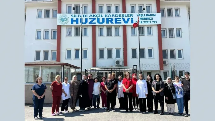 Silivri'de Huzurevinde Tatbikat: Kızılay'dan Yaşlılara Afet Dersi