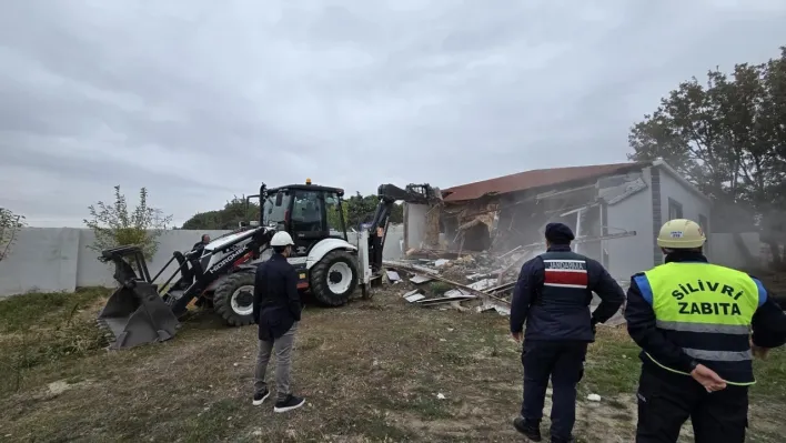 Silivri'de Kaçak Yapıya Geçit Yok! 