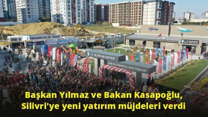 Silivri'de Yüzme Havuzu Hasreti Sona Erdi