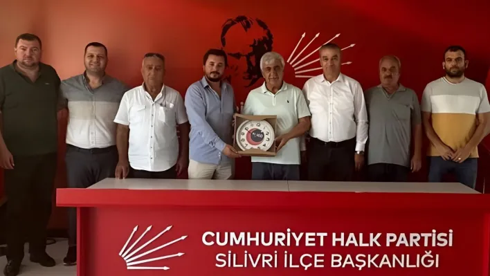 Silivri Servisçiler Derneği'nden CHP Silivri İlçe Başkanlığına Ziyaret