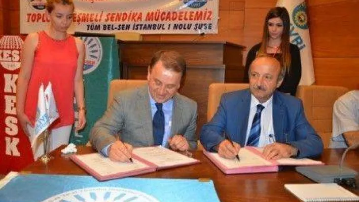 Silivri Belediyesi Tüm Bel-Sen İle Toplu İş Sözleşmesi İmzaladı