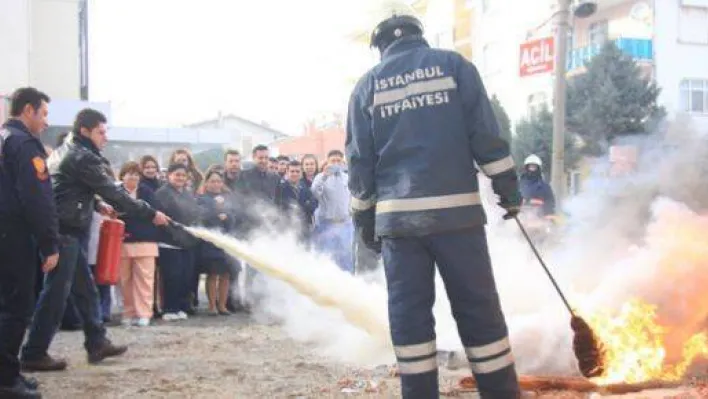 Silivri Kolan Hastanesi'de Yangın Tatbikatı