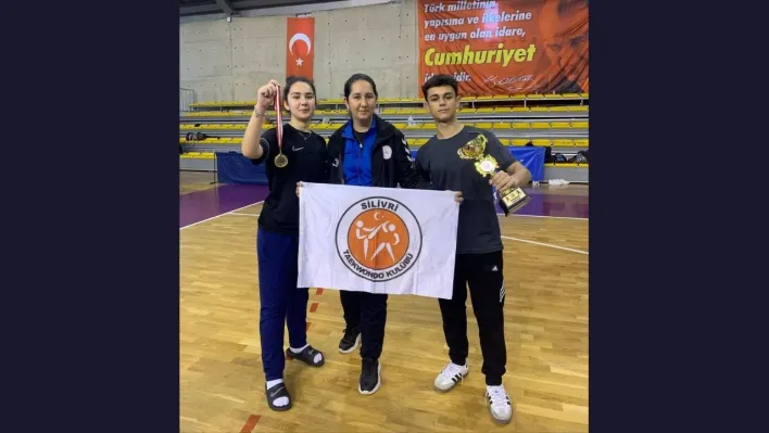 Silivrili Taekwondoculardan Uluslararası Turnuvada Büyük Başarı