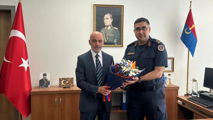 Silivrispor'dan Jandarma Komutanı Dağıstan'a Ziyaret