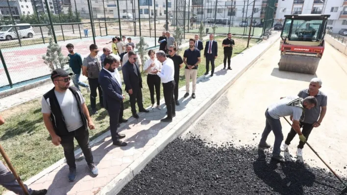 Sincan Belediyesi asfalt serim çalışmalarını sürdürüyor
