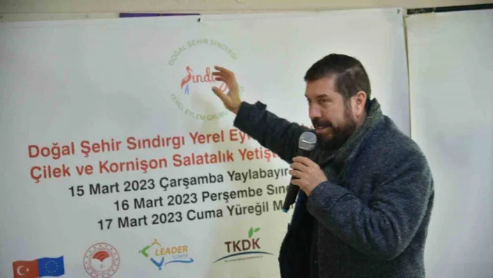 Sındırgı'da salatalığın kalitesinin ve üretiminin arttırılması hedefleniyor