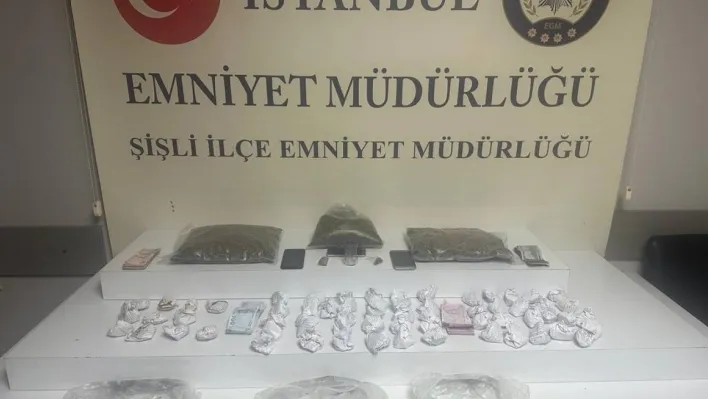 Şişli'de 'pencerede uyuşturucu madde alışverişine' polis baskını: 3 gözaltı