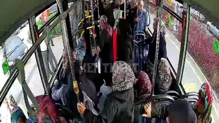 Şoför, rahatsızlanan yolcu için güzergah değiştirdi