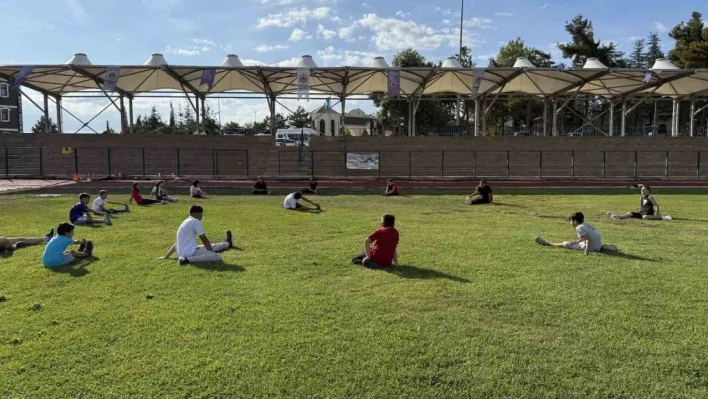 Söğüt'te atletizm antrenmanları gerçekleştirildi