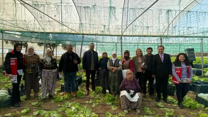 Söğüt'te çalışan kadınlar KADES hakkında bilgilendirildi