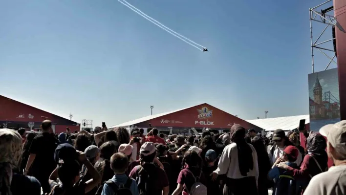 Solotürk Teknofest'te nefesleri kesti