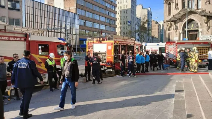 Sosyal Bilimler Üniversitesi'nde duman paniği: 8 kişi dumandan etkilendi