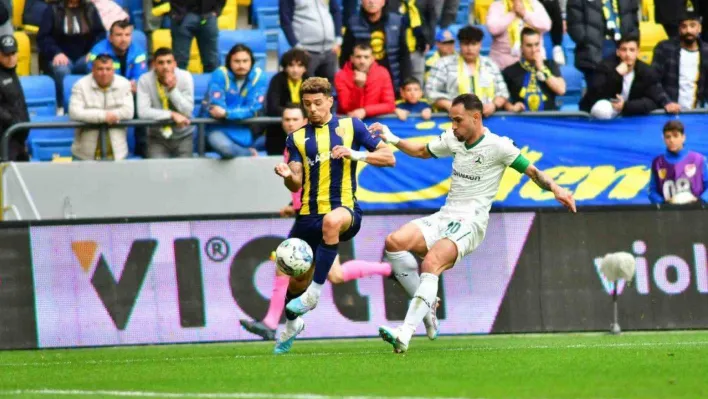 Spor Toto Süper Lig: MKE Ankaragücü: 0 - Giresunspor: 1 (İlk yarı)