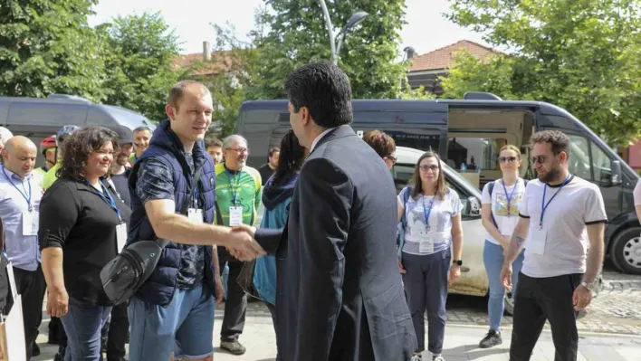 SUBÜ'de AB projesi için 'Bisiklet Odası' açıldı