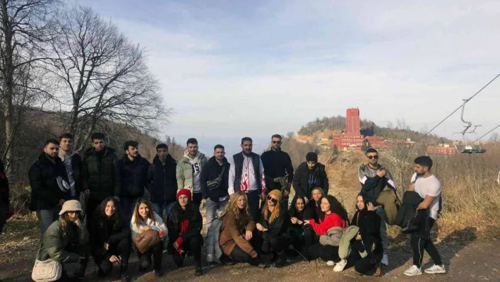 SUBÜ öğrencileri Kartepe'de saha gezisi yaptı