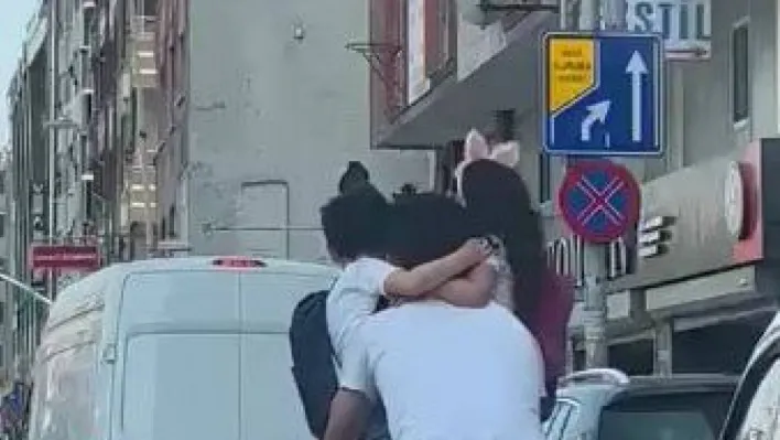 Sultangazi'de duyarsız babanın tehlikeli yolculuğu