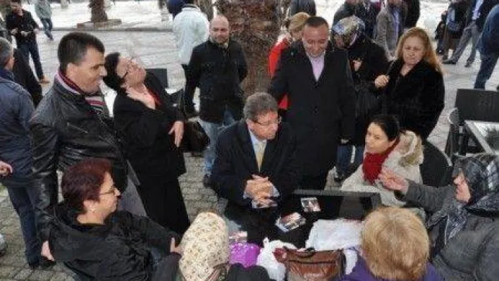 Tahir Sert, Vatandaşlar ve Sahil Esnafı İle Buluştu 